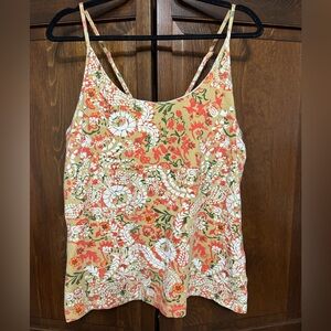 Ascend Floral Cami with Built-in Shelf Bra